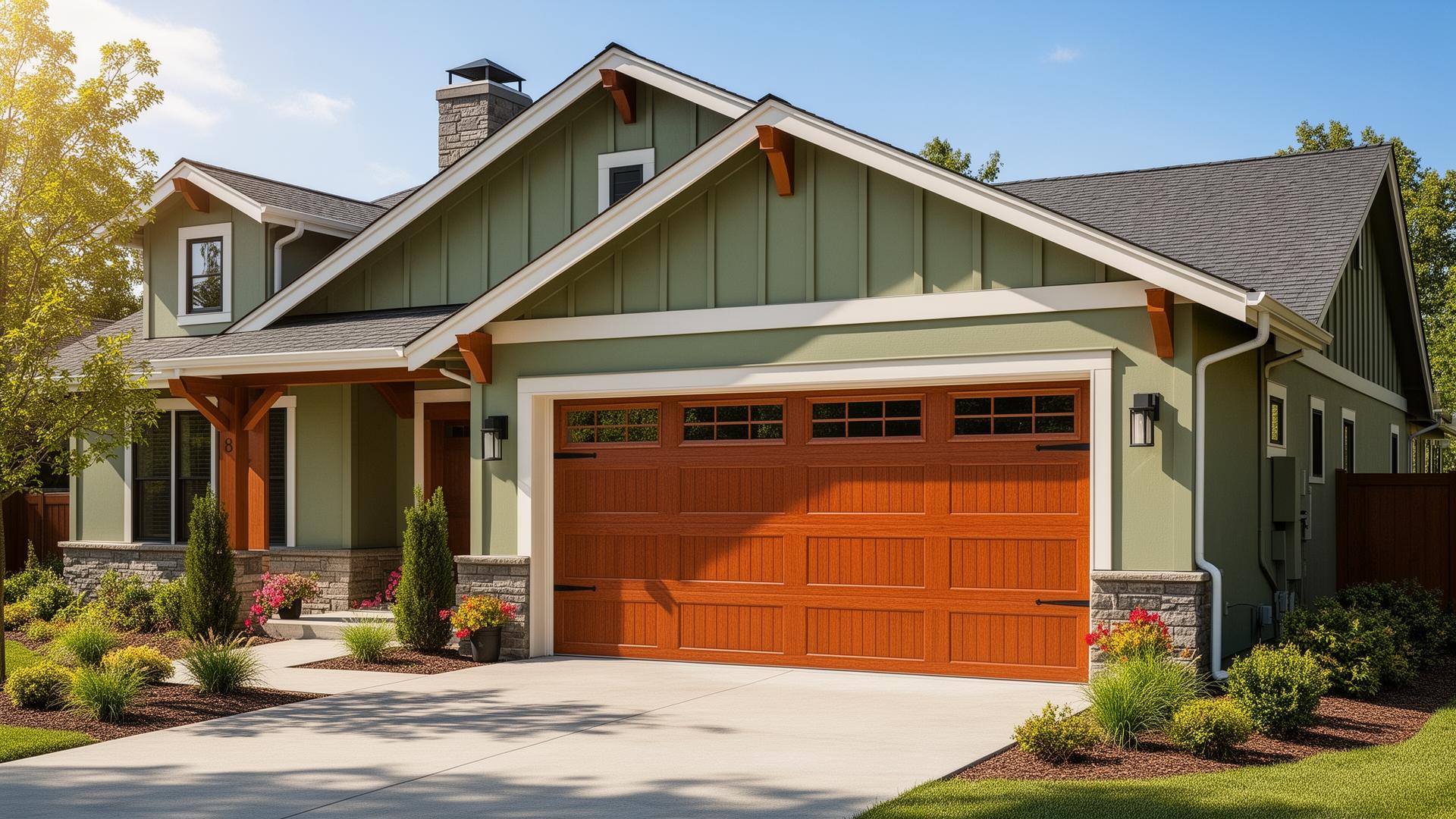Professional garage door installation